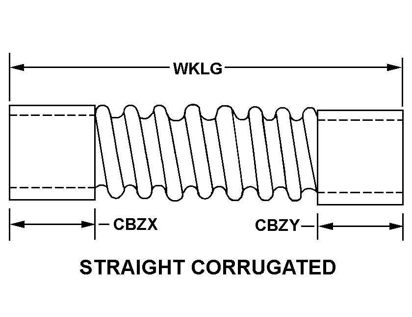 HOSE,PREFORMED | 4720-00-019-6054, 000196054