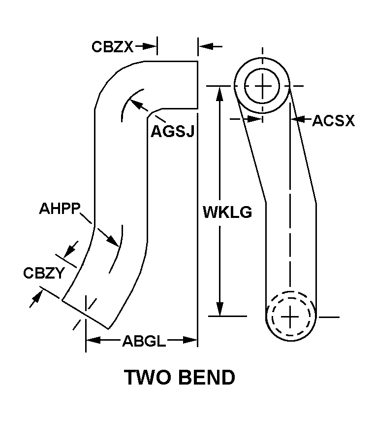 HOSE,PREFORMED | 4720-00-000-0084, 000000084