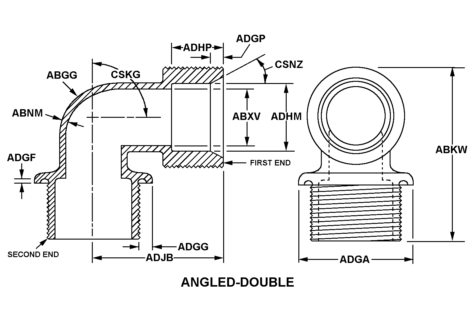 STUFFING TUBE | 5975-00-178-0516, 001780516