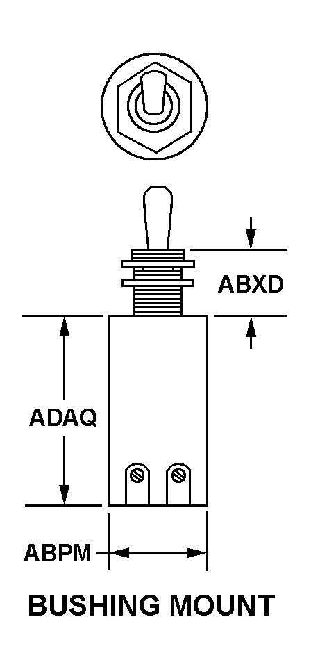SWITCH,TOGGLE | 5930-00-043-0344, 000430344 SWITCH,TOGGLE | 5930-00-043-0344, 000430344
