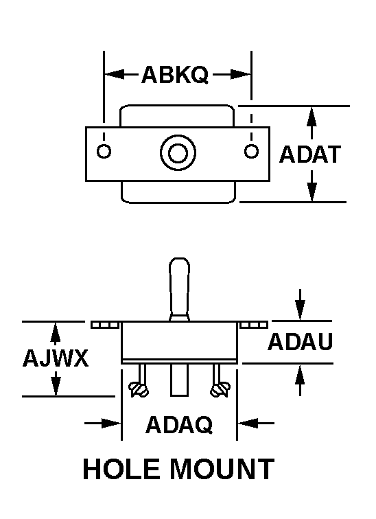 SWITCH,TOGGLE | 5930-00-028-4315, 000284315 SWITCH,TOGGLE | 5930-00-028-4315, 000284315