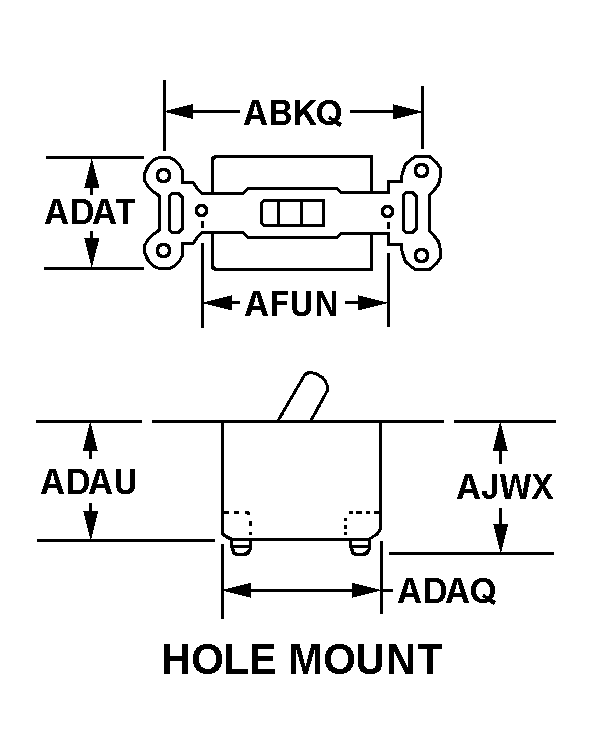 SWITCH,TOGGLE | 5930-00-020-4639, 000204639 SWITCH,TOGGLE | 5930-00-020-4639, 000204639