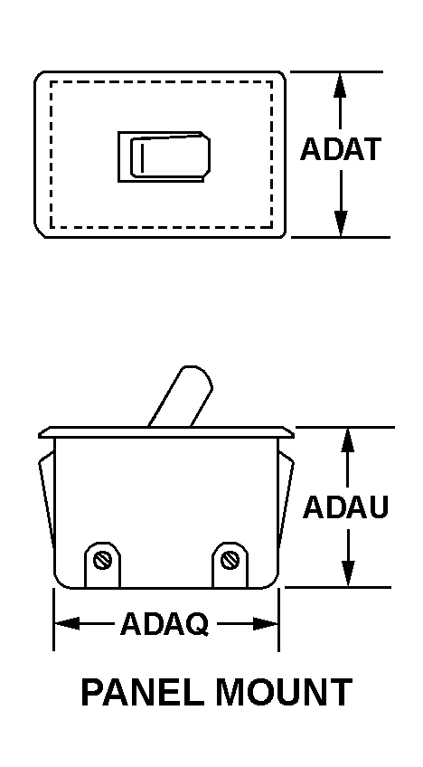 SWITCH,TOGGLE | 5930-00-112-5310, 001125310 SWITCH,TOGGLE | 5930-00-112-5310, 001125310