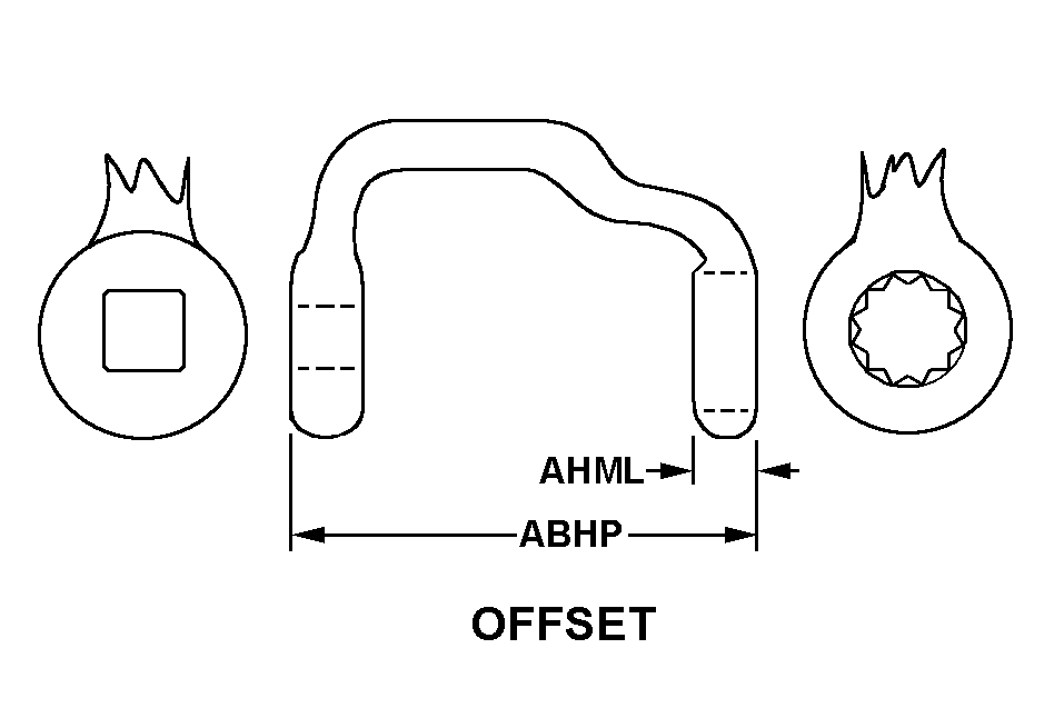 ADAPTER,TORQUE WREN | 5120-00-072-1544, 000721544 ADAPTER,TORQUE WREN | 5120-00-072-1544, 000721544