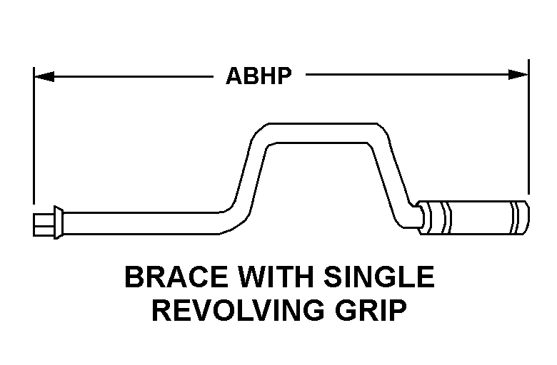 HANDLE,SOCKET WRENC | 5120-00-104-1736, 001041736 HANDLE,SOCKET WRENC | 5120-00-104-1736, 001041736
