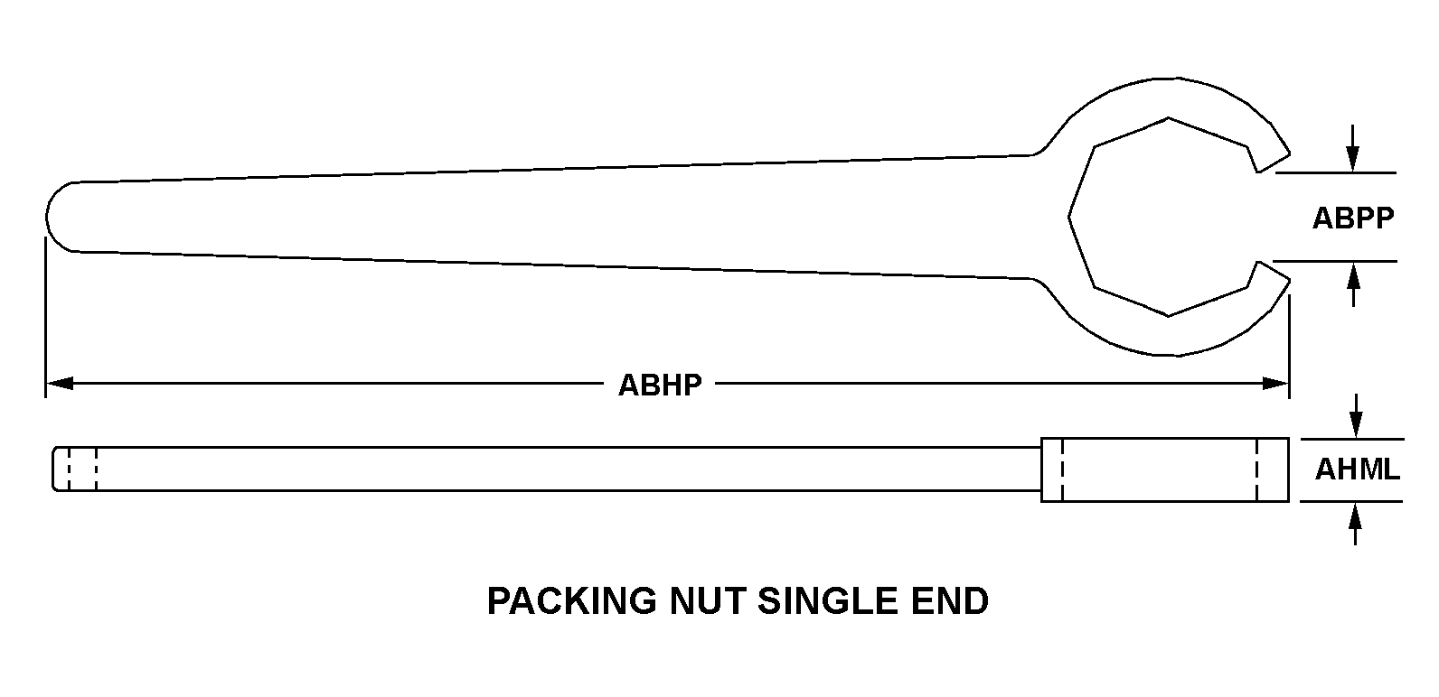 WRENCH,OPEN END BOX | 5120-00-088-5001, 000885001