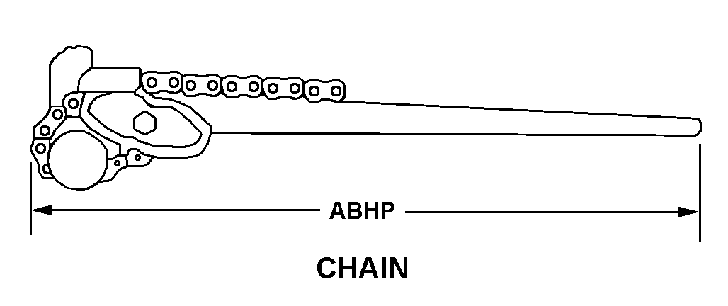 WRENCH,PIPE | 5120-00-061-3185, 000613185 WRENCH,PIPE | 5120-00-061-3185, 000613185