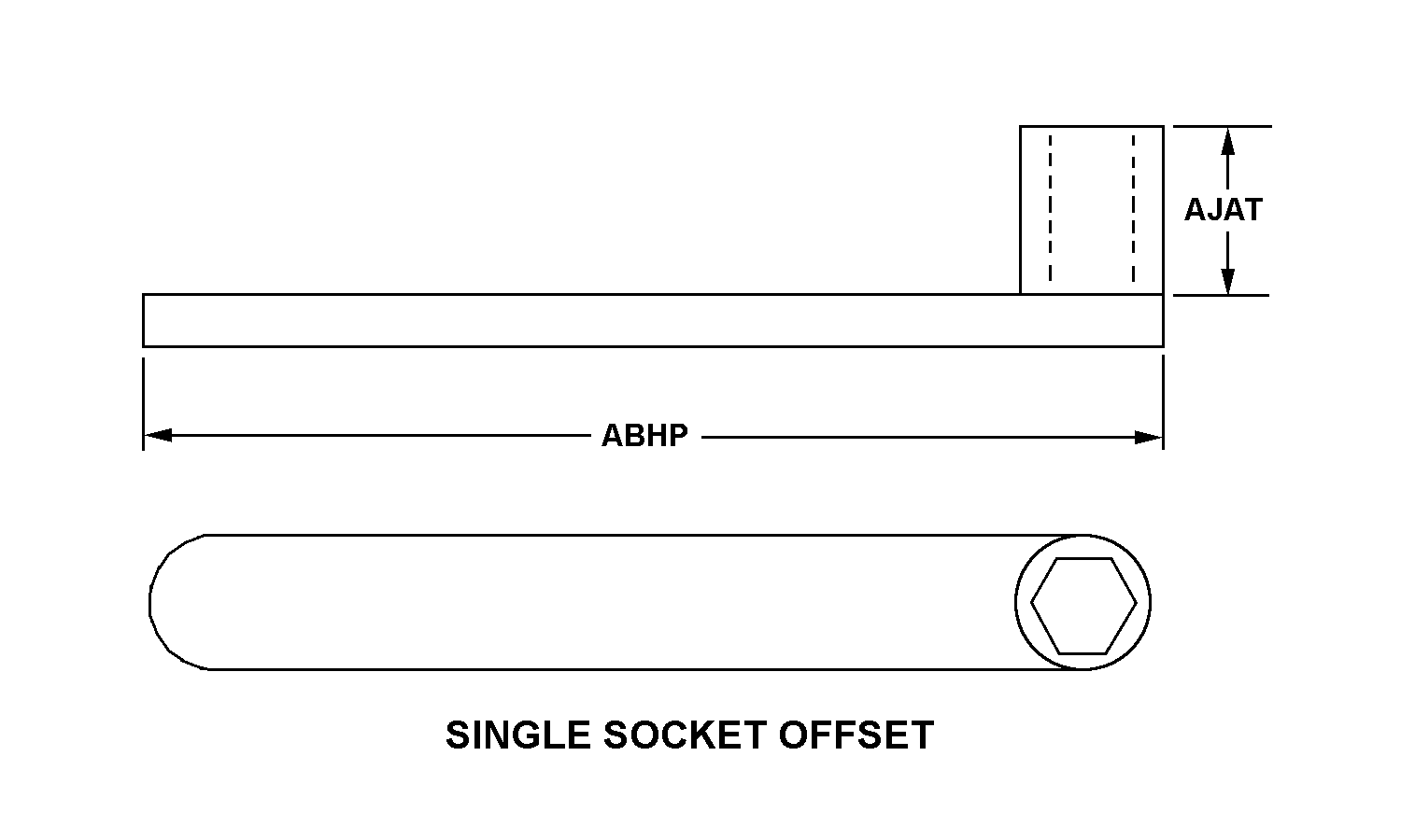 WRENCH,SOCKET | 5120-00-133-2144, 001332144