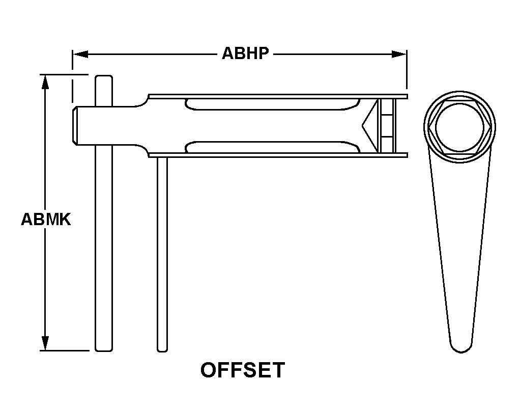 WRENCH,DRAIN PLUG | 5120-00-142-7786, 001427786 WRENCH,DRAIN PLUG | 5120-00-142-7786, 001427786