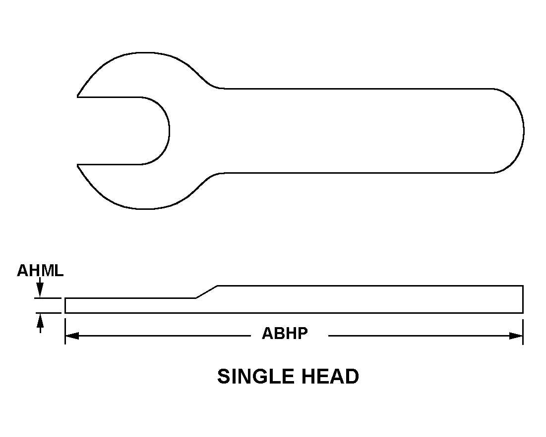 WRENCH,OPEN END | 5120-00-022-3686, 000223686 WRENCH,OPEN END | 5120-00-022-3686, 000223686