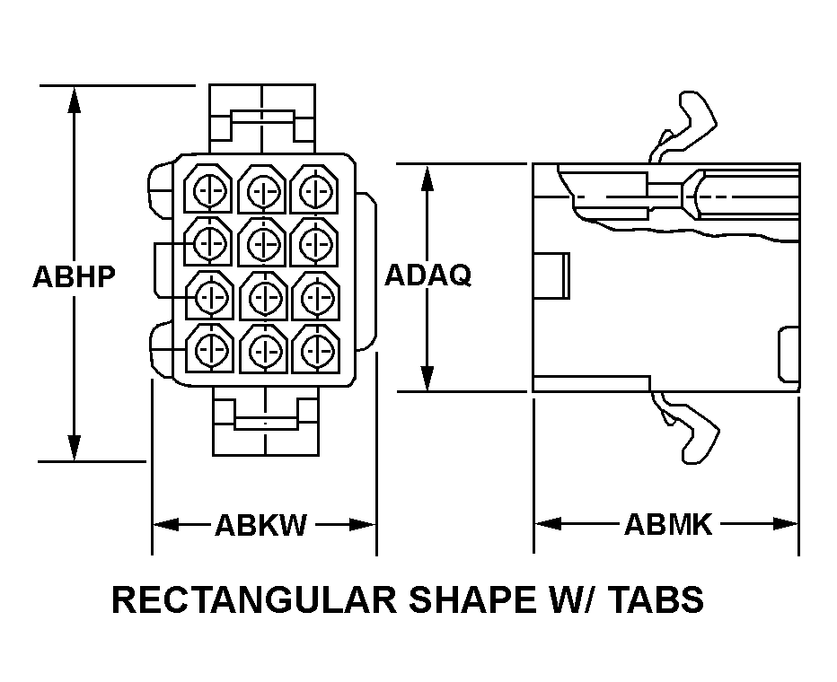 CONNECTOR BODY,PLUG | 5935-00-003-2610, 000032610