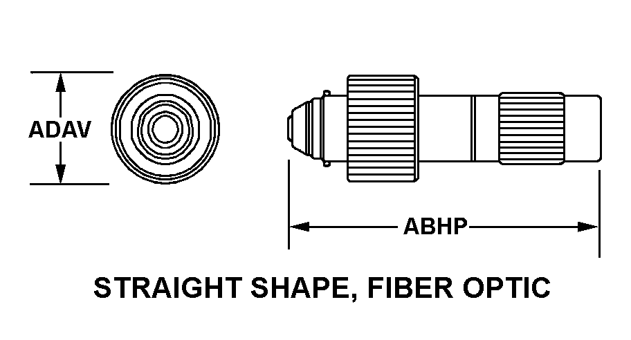 CONNECTOR,PLUG,FIBE | 6060-01-316-8307, 013168307