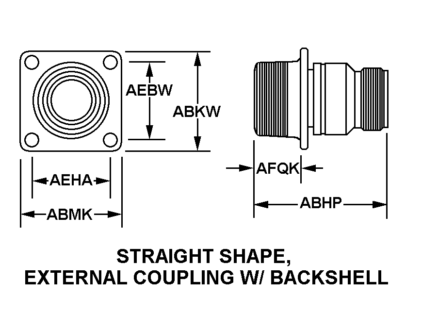 CONNECTOR BODY,RECE | 5935-00-001-5746, 000015746