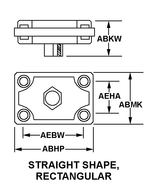 CONNECTOR BODY,RECE | 5935-00-001-8609, 000018609