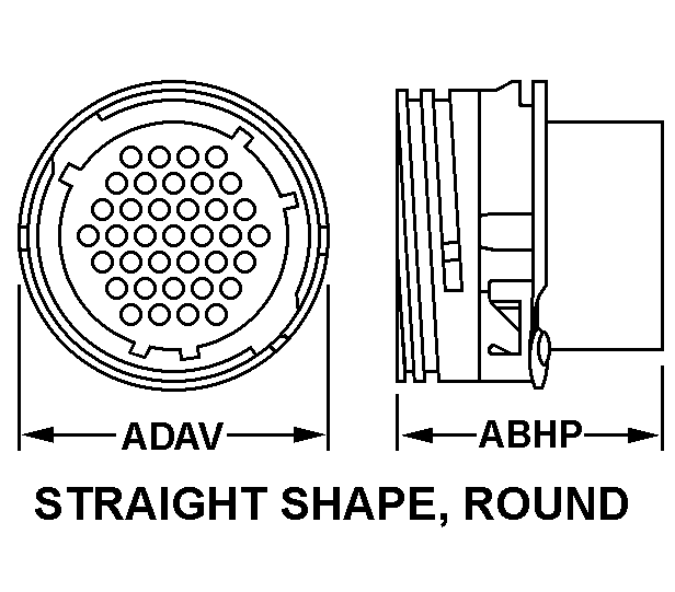 CONNECTOR,RECEPTACL | 6060-01-605-3596, 016053596