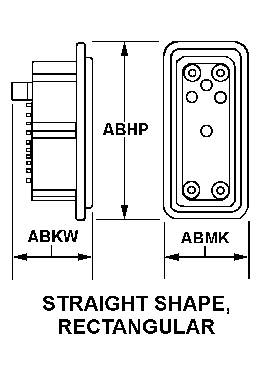 CONNECTOR BODY,RECE | 5935-00-054-4172, 000544172 CONNECTOR BODY,RECE | 5935-00-054-4172, 000544172