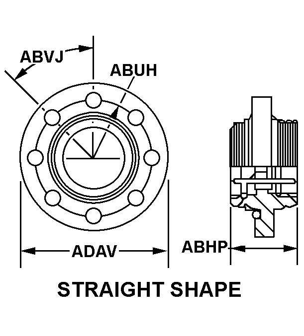 ADAPTER,CONNECTOR | 5935-00-058-0364, 000580364