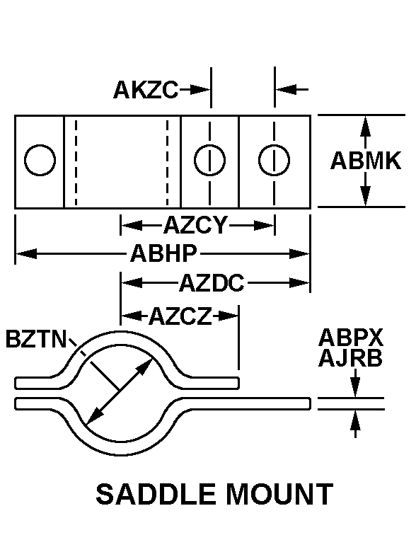 CLAMP,LOOP | 5340-00-085-7884, 000857884 CLAMP,LOOP | 5340-00-085-7884, 000857884