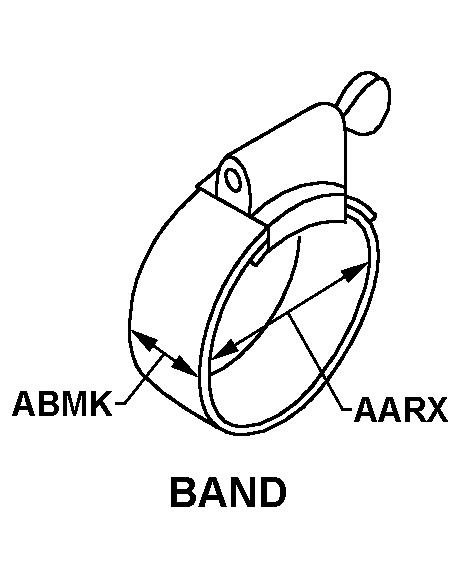 CLAMP,HOSE | 4730-00-001-6554, 000016554