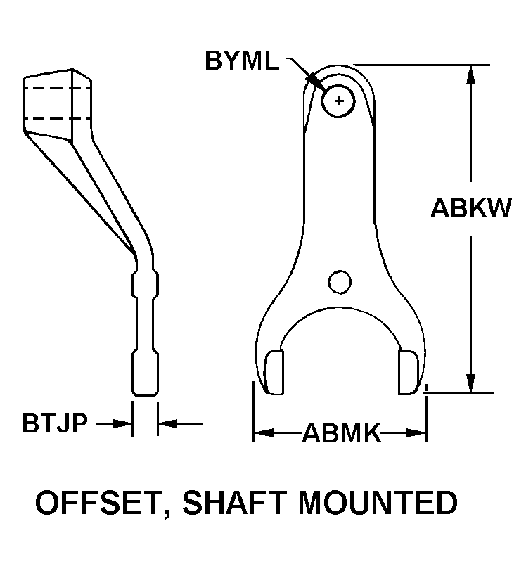 SHIFTER FORK,NONVEH | 3010-00-049-9315, 000499315