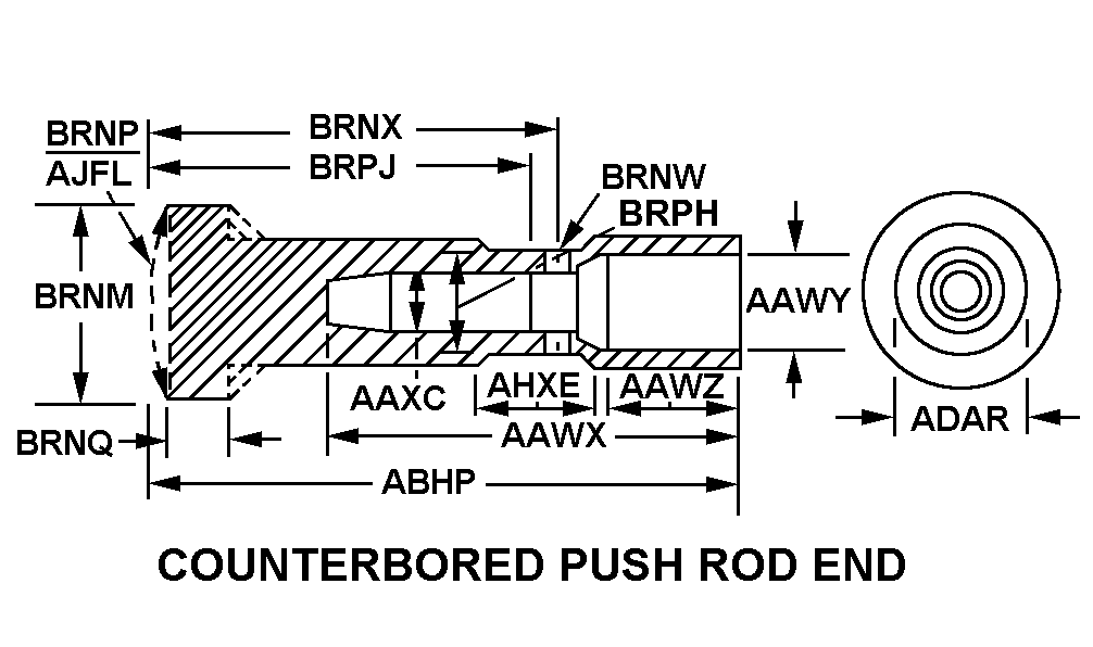 TAPPET,ENGINE POPPE | 2805-00-354-3517, 003543517