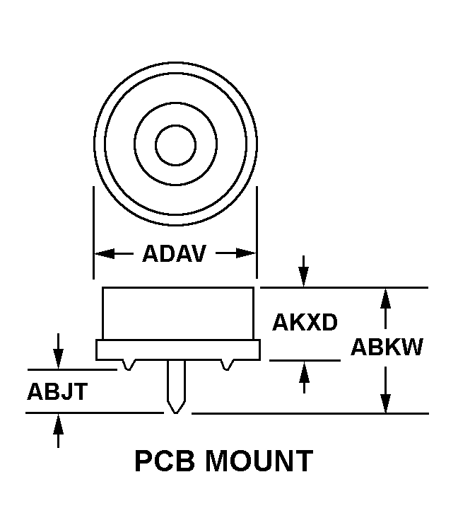 SOCKET,PLUG-IN ELEC | 5935-00-004-0100, 000040100