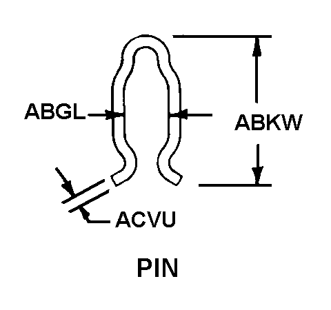 CLIP,RETAINING | 5340-00-102-4453, 001024453 CLIP,RETAINING | 5340-00-102-4453, 001024453