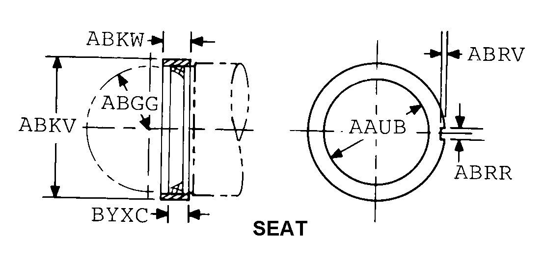 SEAT,BALL SOCKET | 1290-00-518-4592, 005184592 SEAT,BALL SOCKET | 1290-00-518-4592, 005184592