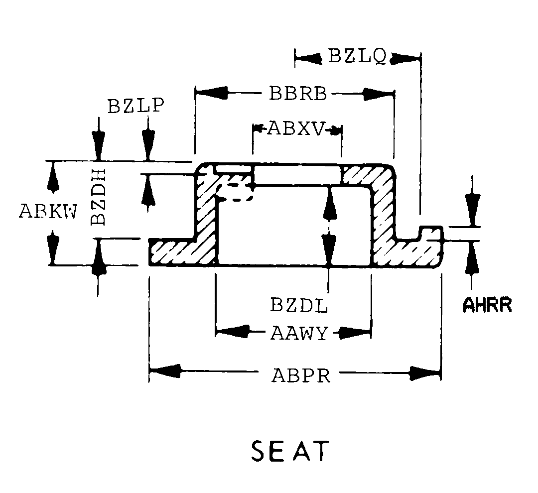 SEAT,HELICAL COMPRE | 5340-00-062-7440, 000627440