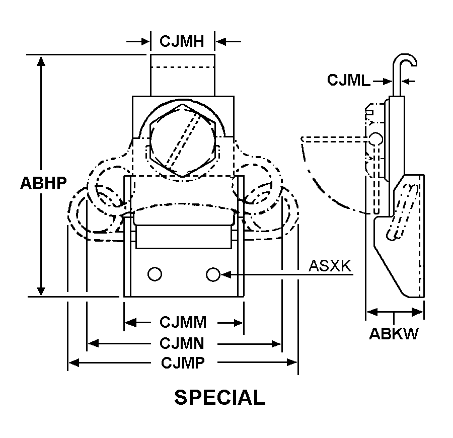 CATCH,CLAMPING | 5340-00-020-0387, 000200387