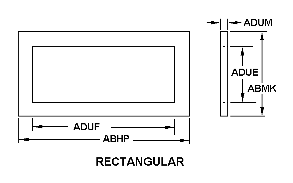 FRAME,AIR INLET-OUT | 5340-00-103-2309, 001032309 FRAME,AIR INLET-OUT | 5340-00-103-2309, 001032309