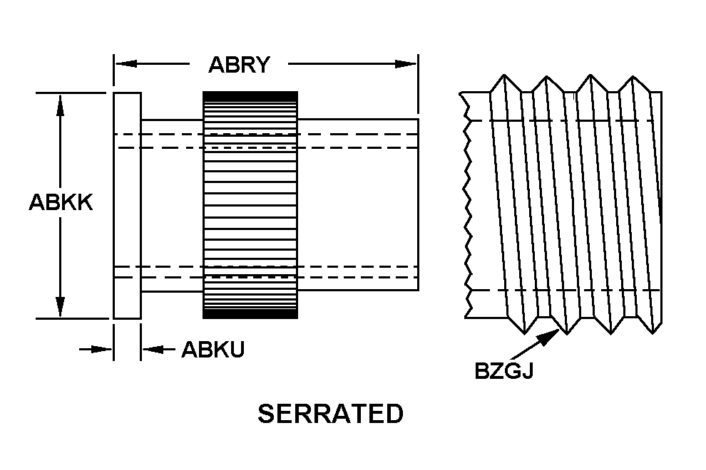 INSERT,SCREW THREAD | 5325-00-052-1636, 000521636