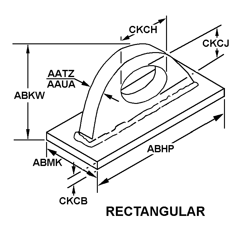 PAD EYE | 2040-00-396-1561, 003961561 PAD EYE | 2040-00-396-1561, 003961561