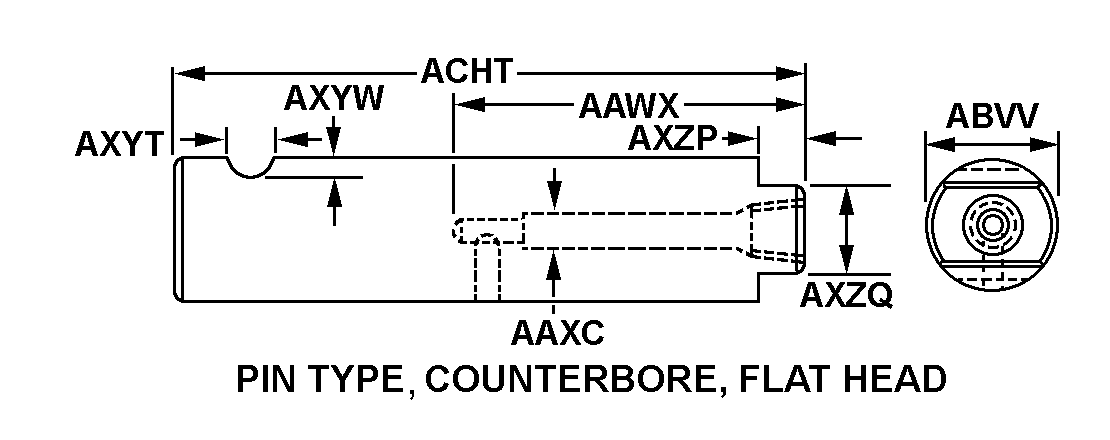 PIN,VEHICULAR LEAF | 2510-00-675-0455, 006750455