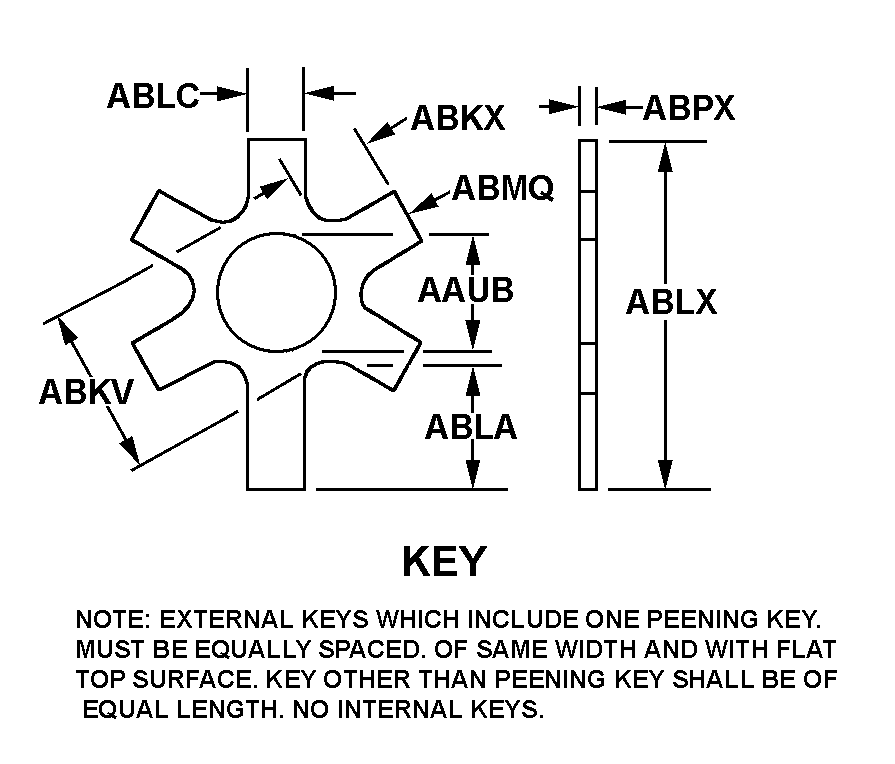 WASHER,KEY | 5310-00-017-8328, 000178328 WASHER,KEY | 5310-00-017-8328, 000178328