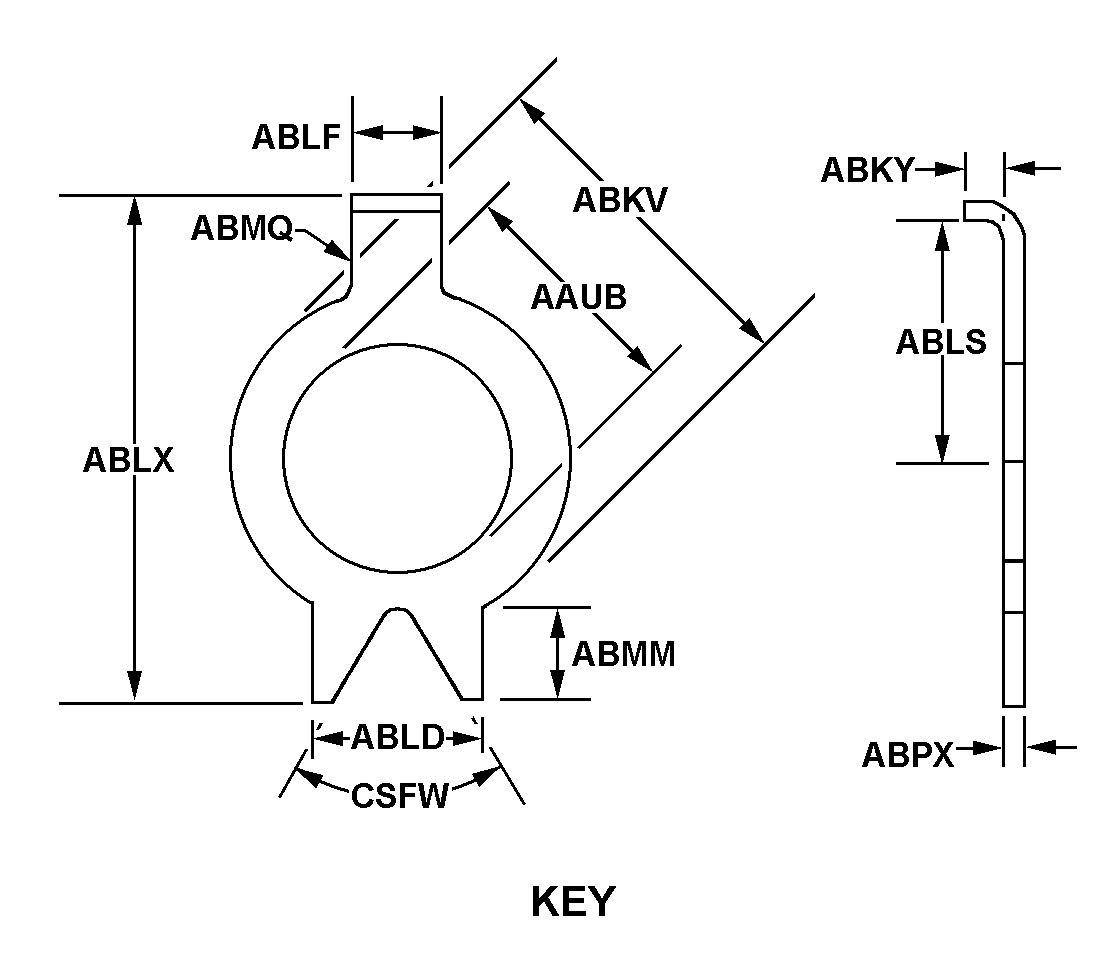 WASHER,KEY | 5310-00-004-7048, 000047048 WASHER,KEY | 5310-00-004-7048, 000047048