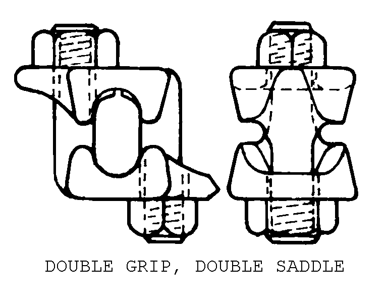 CLAMP,WIRE ROPE,SAD | 4030-00-042-7882, 000427882