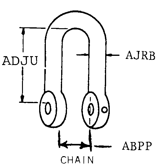 SHACKLE | 4030-00-061-5979, 000615979