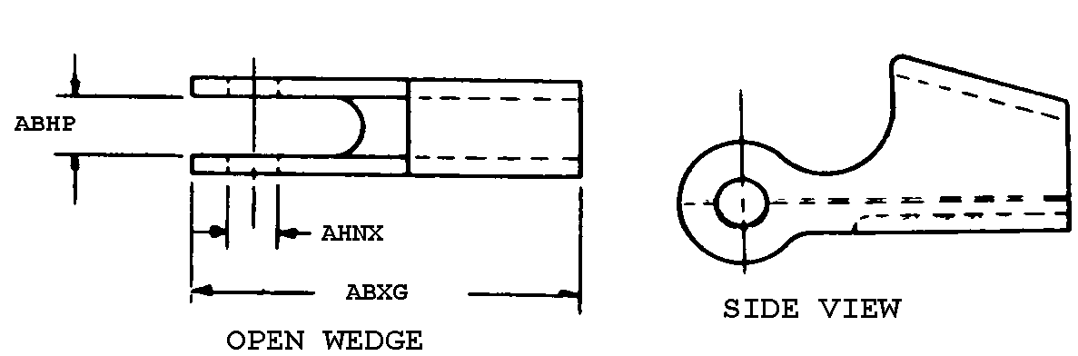 SOCKET,WIRE ROPE | 4030-00-125-2749, 001252749