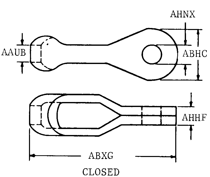 TERMINAL,WIRE ROPE, | 4030-00-267-7113, 002677113