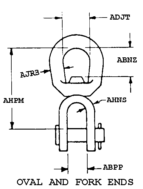 SWIVEL,LINK AND JAW | 4030-00-012-0133, 000120133