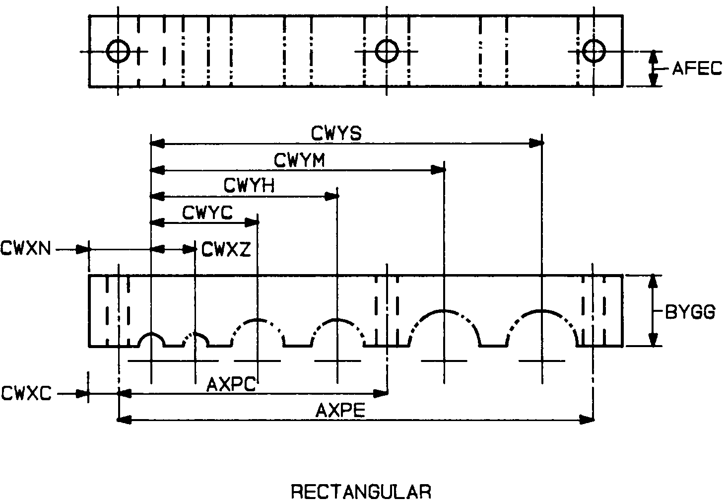 CLAMP,BLOCK,SECTION | 5340-00-104-8887, 001048887