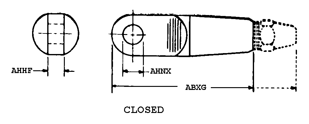 SOCKET,WIRE ROPE | 4030-00-166-7574, 001667574