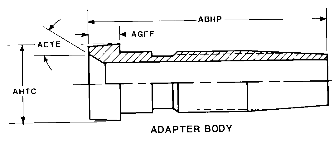 ADAPTER BODY,TUBE-H | 4730-00-025-1334, 000251334 ADAPTER BODY,TUBE-H | 4730-00-025-1334, 000251334