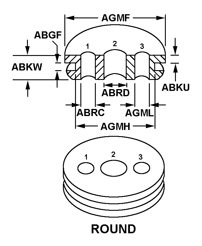 GROMMET,NONMETALLIC | 5325-00-049-8552, 000498552 GROMMET,NONMETALLIC | 5325-00-049-8552, 000498552