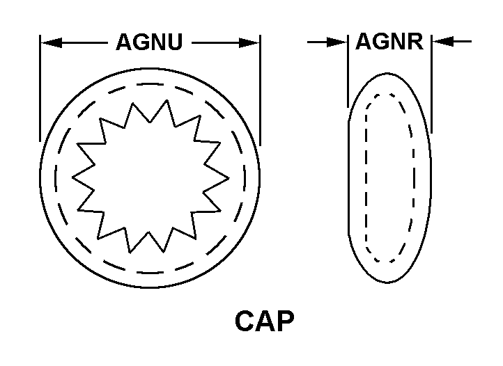 CAP,SNAP FASTENER | 5325-00-276-4956, 002764956 CAP,SNAP FASTENER | 5325-00-276-4956, 002764956