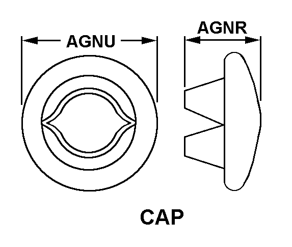 CAP,SNAP FASTENER | 5325-00-281-4361, 002814361 CAP,SNAP FASTENER | 5325-00-281-4361, 002814361