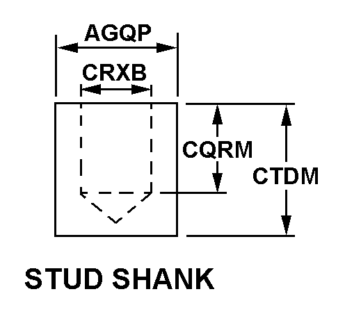 STUD,POSITIVE LOCK | 5325-00-202-1579, 002021579