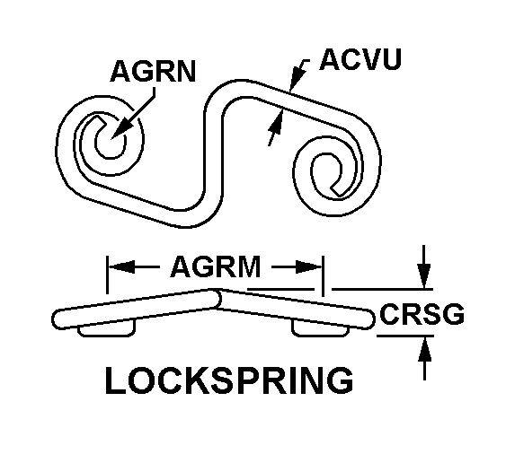LOCK SPRING,TURNLOC | 5325-00-285-3368, 002853368 LOCK SPRING,TURNLOC | 5325-00-285-3368, 002853368