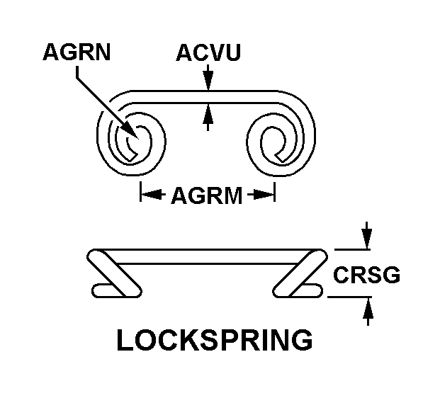 LOCK SPRING,TURNLOC | 5325-00-171-4206, 001714206